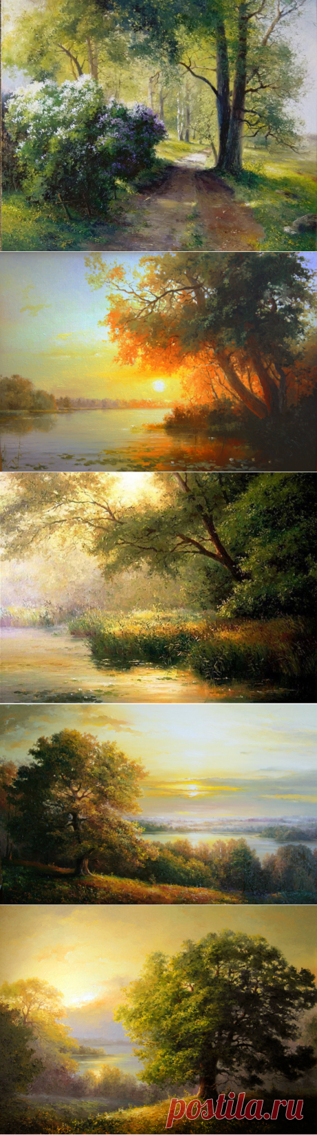 Xудожник-пейзажист Jan Bartkevics (Ян Барткевич).