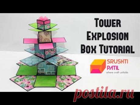 Tower Explosion Box Tutorial by Srushti Patil