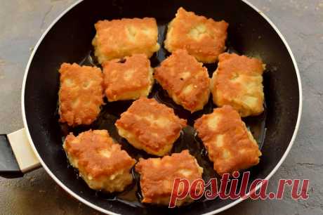 Яблочно-творожные квадратики - вкуснятина за минимум времени