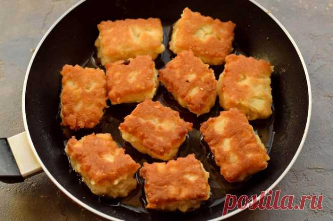 Яблочно-творожные квадратики - вкуснятина за минимум времени