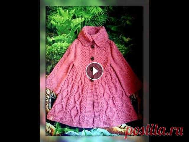 Вяжем спицами - пальто. Милана. Часть 1 Донаты ============================================================================================================ Если вы захотите поддержать мой ка...