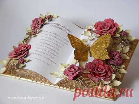 Elina Cardmaking Hobby: Ksiega Pamiatkowa