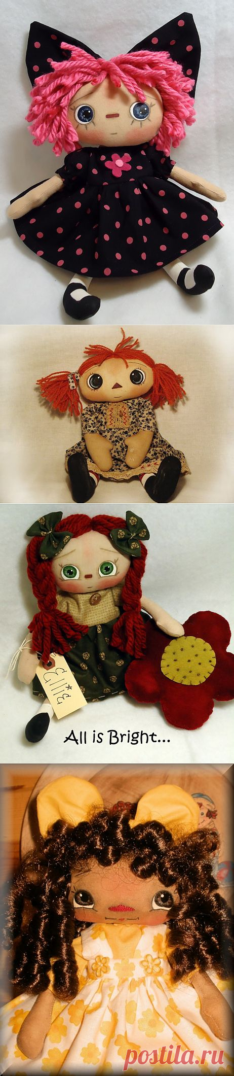 Как рисовать куклам глазки (шаблоны) / Разнообразные игрушки ручной работы / PassionForum - мастер-классы по рукоделию