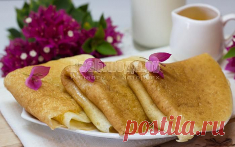 Как приготовить блины на дрожжах и молоке, рецепт с пошаговыми фото | Все Блюда