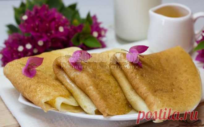 Как приготовить блины на дрожжах и молоке, рецепт с пошаговыми фото | Все Блюда