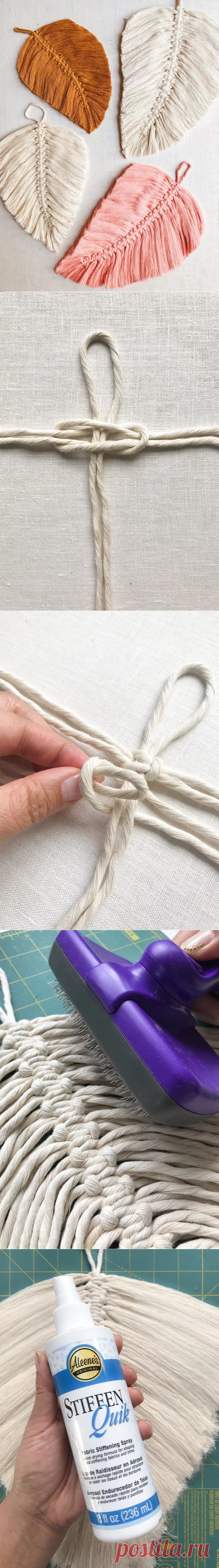 DIY Macrame Feathers – Honestly WTF