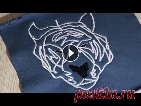Вышивка на трикотаже/Вышивка на одежде Вышивка на трикотаже на бытовой машине. инстаграм: Как сшить наволочку с ушками на замке Typical GN794D, четырехниточный промышленный оверлок Промышле...