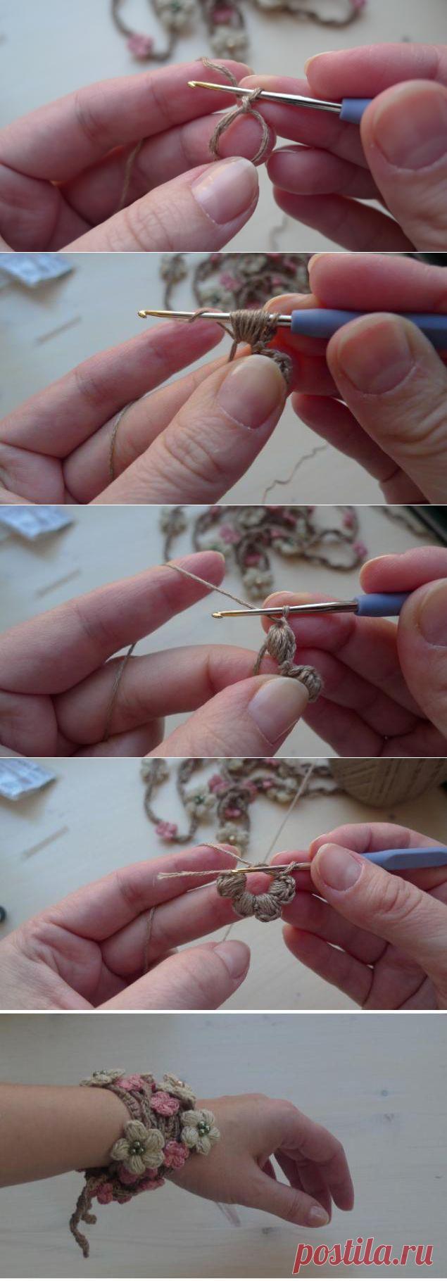 Цветочный шнурок "В ожидании Весны"