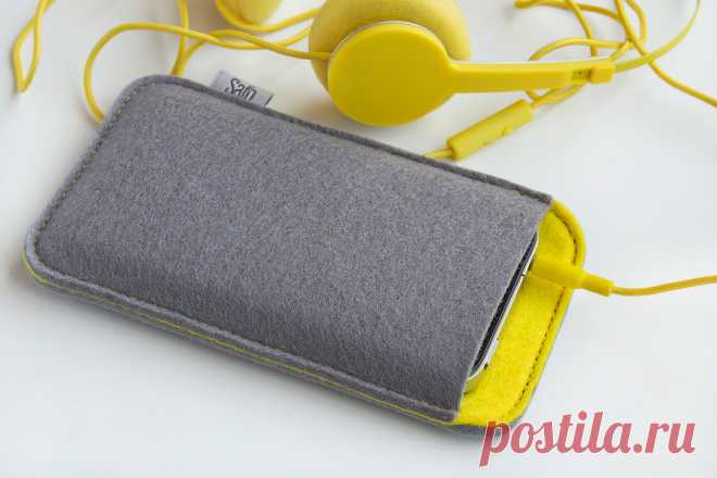 Чехлы ручной работы Safo Felta Gray для телефонов iPhone, HTC, Samsung