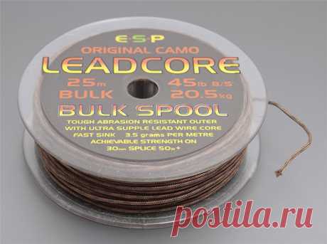 Лидкор для ловли карпа – leadcore своими руками