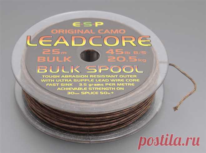 Лидкор для ловли карпа – leadcore своими руками