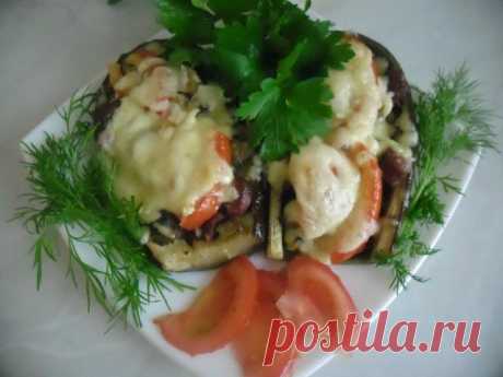 Фаршированные баклажаны