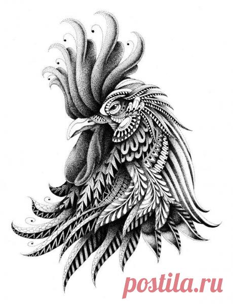 Зентангл (zentangle) - арт~картинки для творчества.