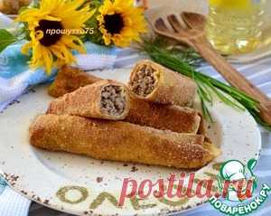 Блинчики "Пивные" с мясом - кулинарный рецепт