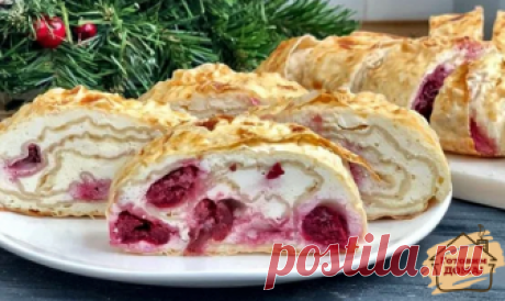 Быстрый и вкусный рулет к чаю «Наслаждение»