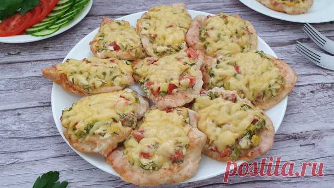 Куриные отбивные под шубкой | Рецепты ЛАЙТ | Дзен