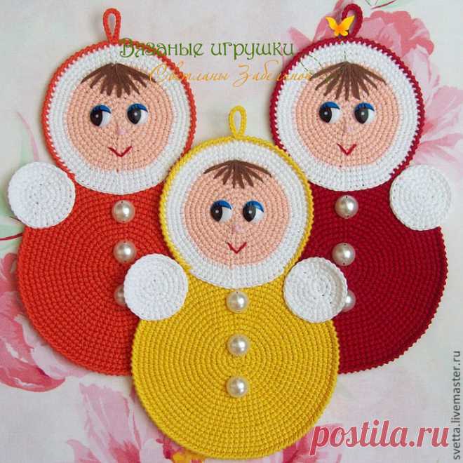 МК прихватка "Неваляшка"