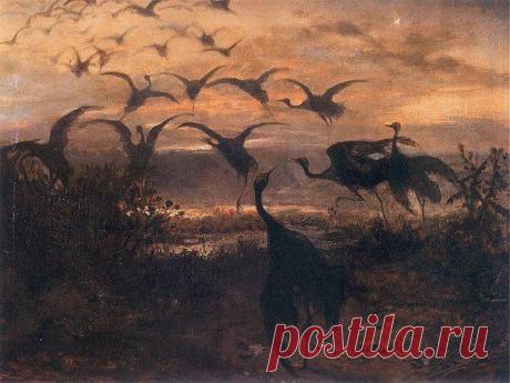 Юзеф Мариан Хелмоньский - Отлёт журавлей / Удивительное искусство