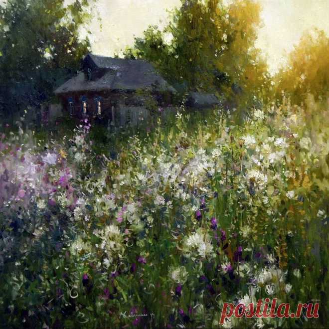 Художник Алексей Савченко (р. 1975)
«Тает день», 2017 г.