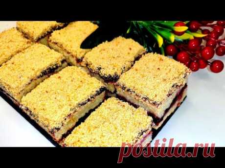 Невероятная ВКУСНЯТИНА К ЧАЮ! Нежнейшее ПЕСОЧНОЕ ПИРОЖНОЕ из ДЕТСТВА!