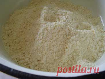 Песочный пирог с яблочной начинкой