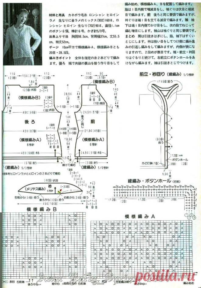 Вязаная красота для души от японских мастериц | Рукоделие Светлана Лосева | Дзен
