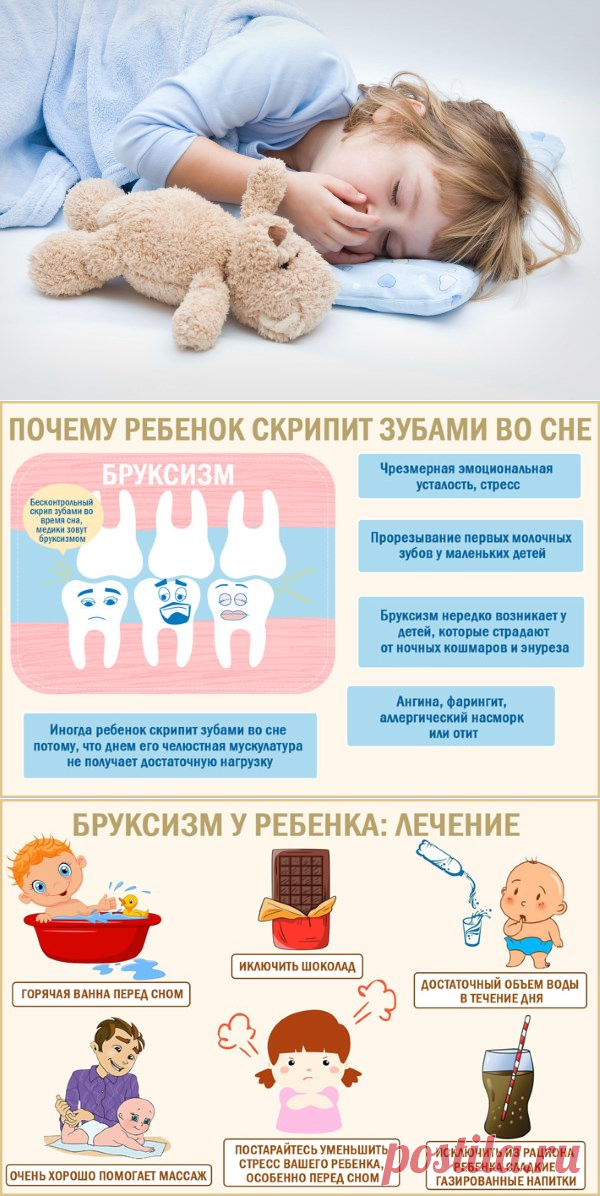 Ребенок скрипит зубами во сне: причины, лечение детского бруксизма, мнение Комаровского, симптомы, диагностика, профилактика, осложнения