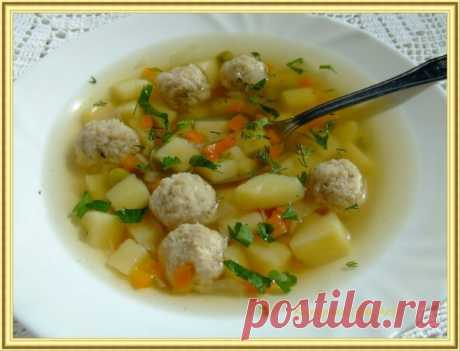 Суп рыбный с фрикадельками из щуки | Русская кухня