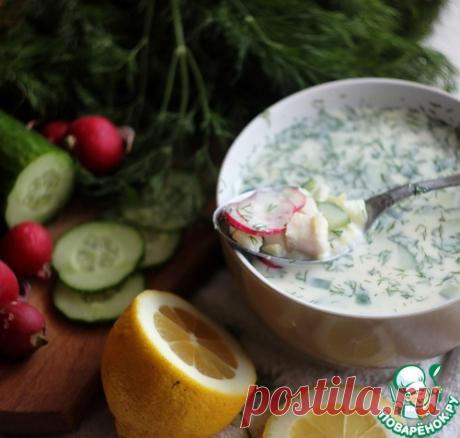 Окрошка с курицей - кулинарный рецепт