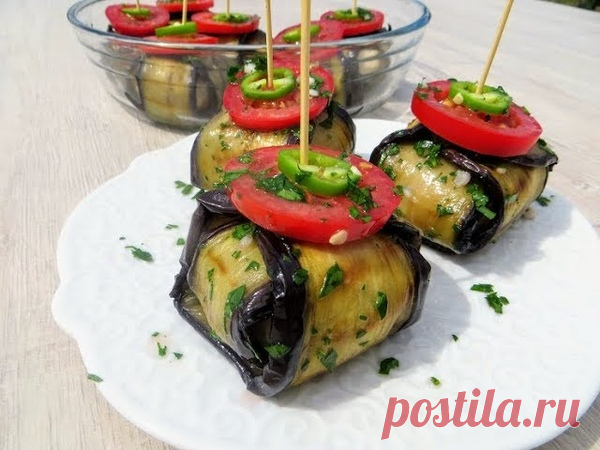 Сметут за минуту! Закуска, которая всех удивит / Eggplant with meat balls https://www.youtube.com/watch?v=fZ3mTL2fqWY