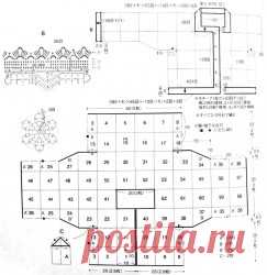 Короткий жакет из мотивов