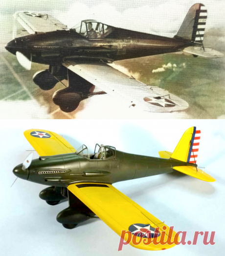 Curtiss ХP-31 Swift — экспериментальный "Стриж" — archivetechburo.ru