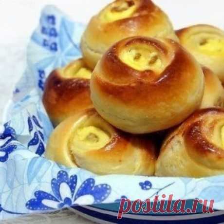 Булочки "Розочки" с творогом - МирТесен