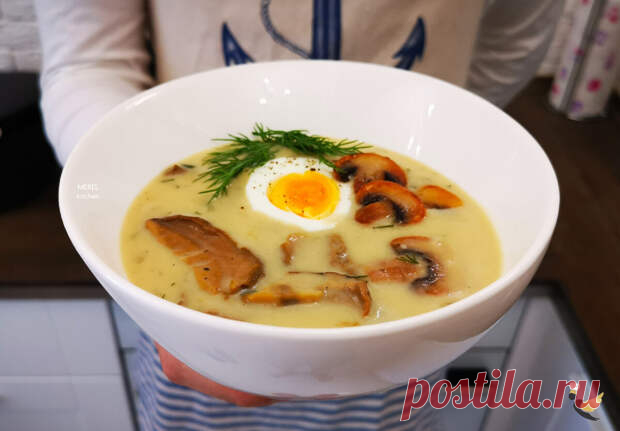 (31) Рецепт очень вкусного супа грибная 