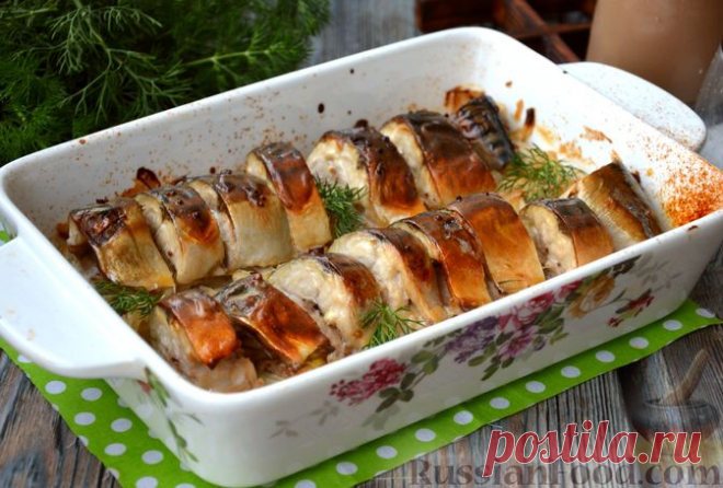 Сметано-горчично-соевое трио для отличного вкуса: запеченая скумбрия в маринаде.