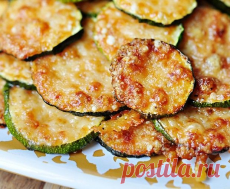 Рецепт кабачков с сыром в духовке