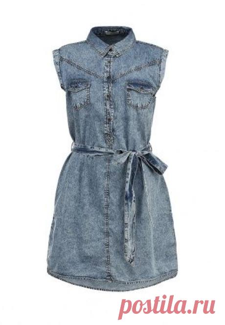 Платье джинсовое Brave Soul купить за 1 790 руб BR019EWEFG22 в интернет-магазине Lamoda.ru