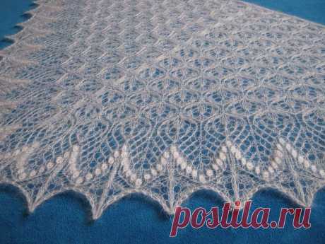 Шаль Цветочное Эхо (Echo FIower Shawl)