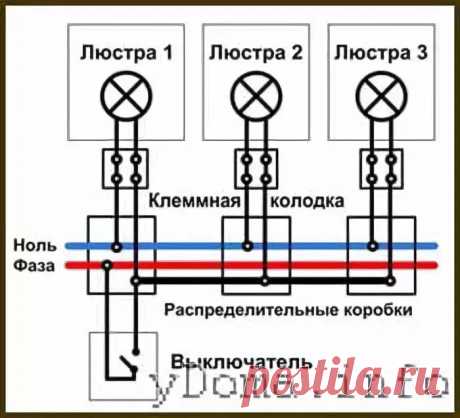 схема соединения светильника с выключателем реверсная: 13 тыс изображений найдено в Яндекс.Картинках