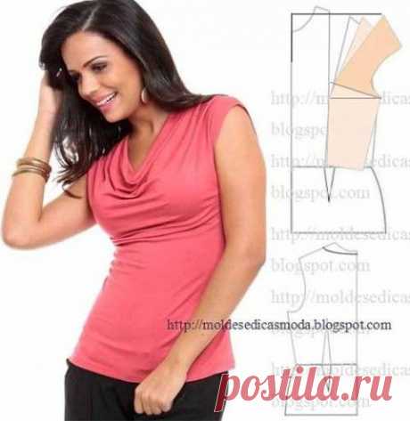 Простые выкройки летних блузок