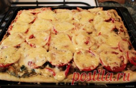 Пицца овощная, которая сводит с ума!