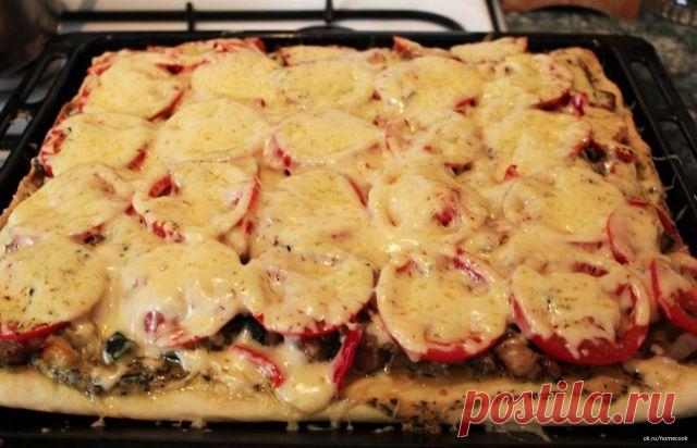 Пицца овощная, которая сводит с ума!