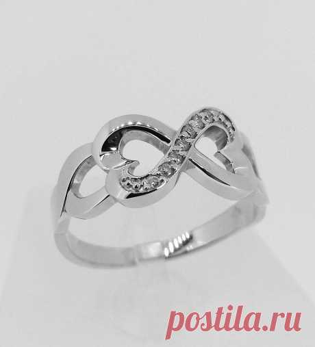 Серебряное кольцо &quot;Бесконечность&quot;