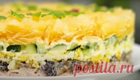 Необычный салат «Амазонка». На праздничном столе его обожают все