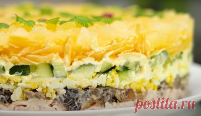 Необычный салат «Амазонка». На праздничном столе его обожают все