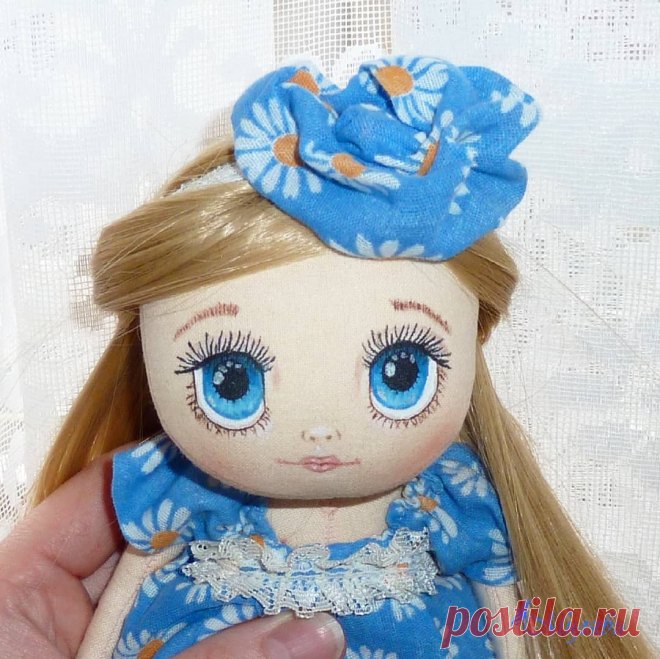 АВТОРСКИЕ КУКЛЫ И ТЕДДИ 👸🐘 в Instagram: «Небесно-голубые или бездонно-синие? Алиса #чудесатыйпошив #миляви #milyavy»