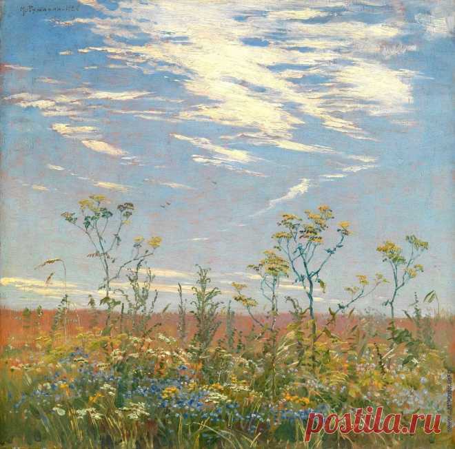 Михаил Маркелович Гужавин (1888-1931)
«Полевые цветы» (1927)