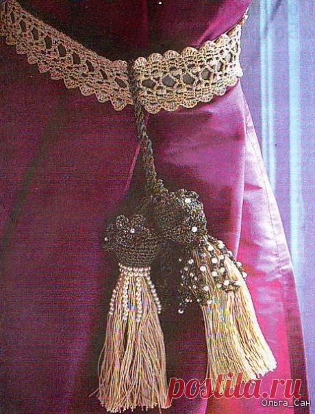 Ажурная сборка для шторы