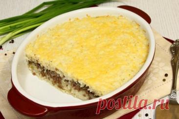 Рисовая запеканка с фаршем — Дачный участок