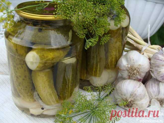 Огурцы маринованные Пальчики оближешь"